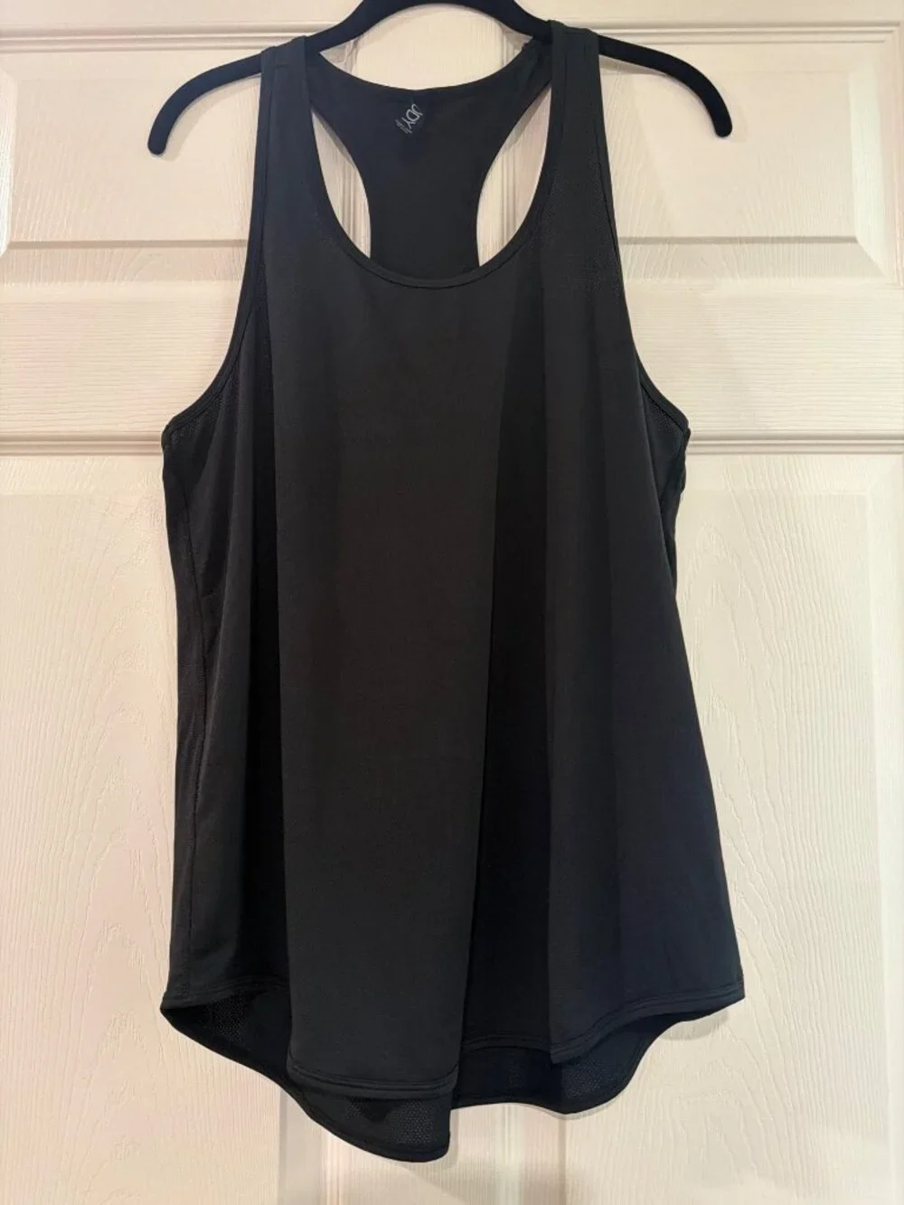 Cotton On Body Black Racerback Active Tank Top L